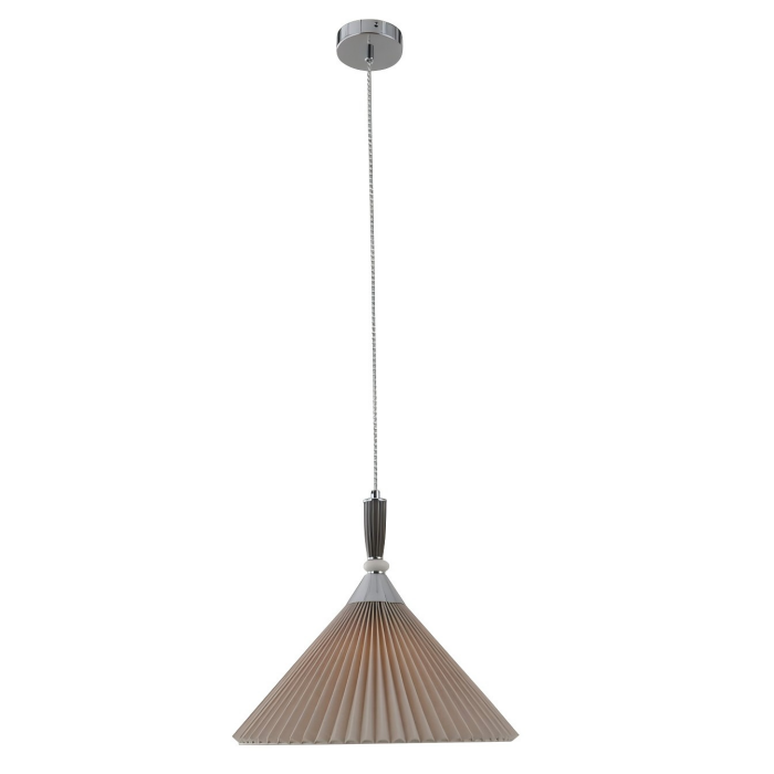 Lampa Pendant Scáth Línéad Ceirmeach 1-Solas Lampa Pendant