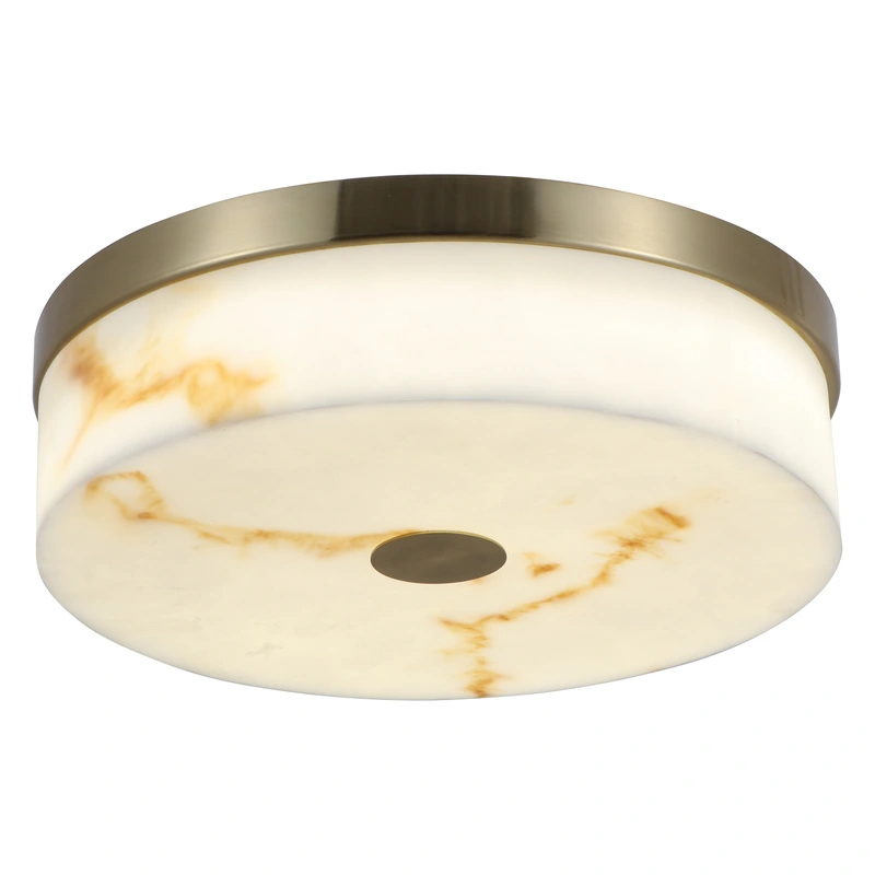 Solas Uasteorainn Sléibhe Flush Alabaster
