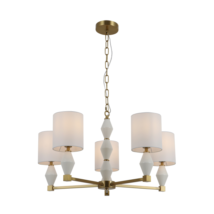 Chandelier Ceirmeach Nua-Aimseartha