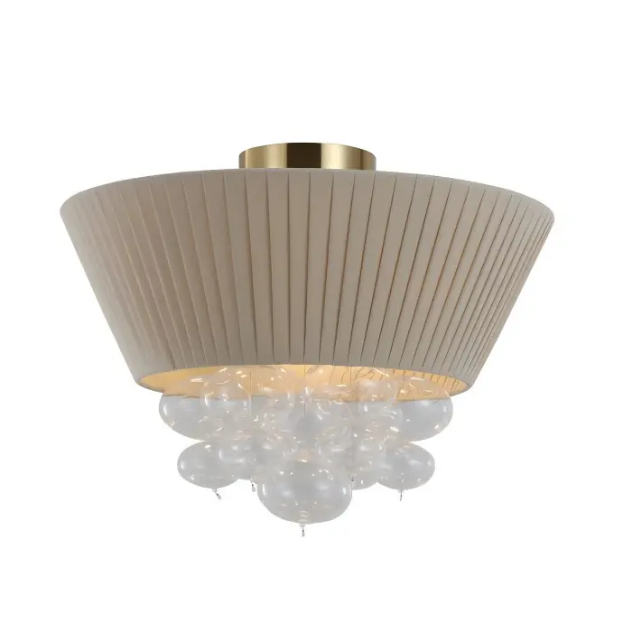 Lampa uasteorainn mboilgeog fabraice pleated