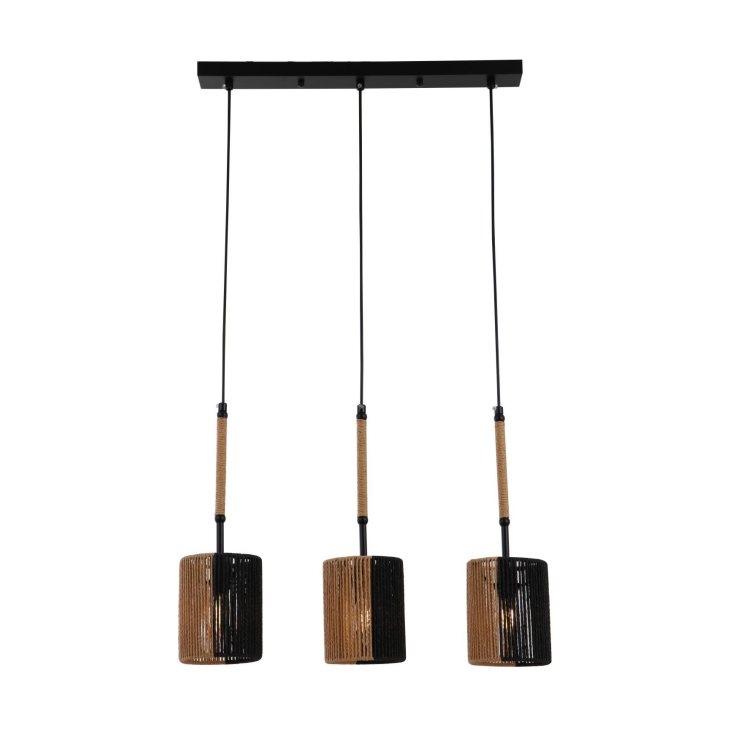 Lampa Pendant Woven Pendant Rustic Páipéar