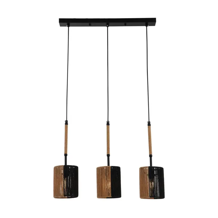 Lampa Pendant Woven Pendant Rustic Páipéar