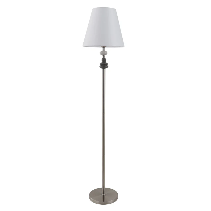 Lampa Urlár Airde Inchoigeartaithe Poircealláin Scáthaigh Bán